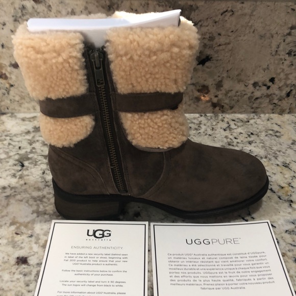 UGG Blayre II Brown Suede Women’s Boots - Picture 3 of 6